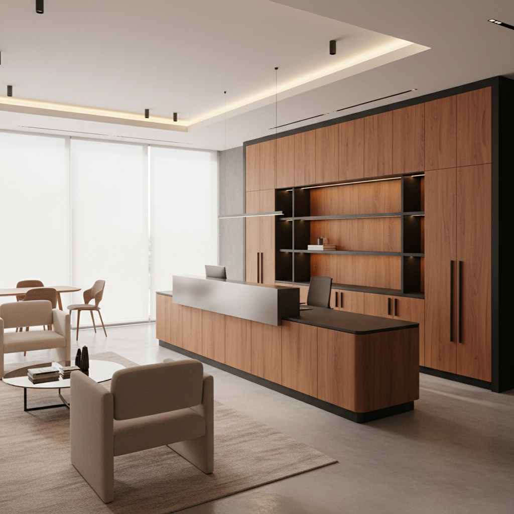 Ambiente comercial planejado Live Ambientes