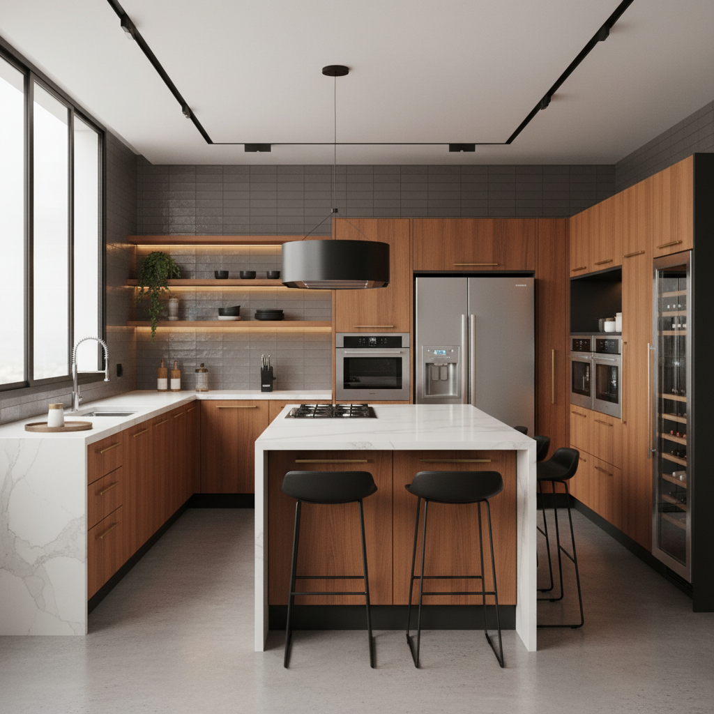 Cozinha planejada Live Ambientes